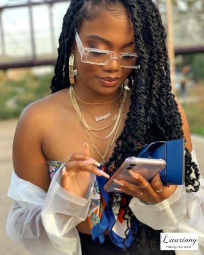 Rectangle Sunglasses for Women Driving Glasses 90s Vintage Fashion Narrow Square Frame Sunglasses4