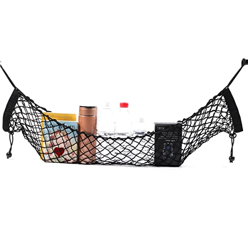 Filet de coffre pour Corvette C7 2014-2019 en maille élastique noire - 2