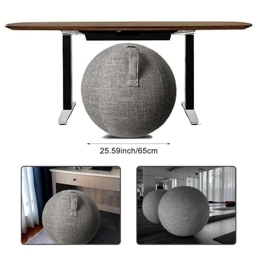 Cubierta para pelota de ejercicio antiarañazos con base estable 6