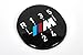 Genuine BMW M 5-Speed Gear Knob Badge Emblem E24 E30 E34 E36 E46 E39