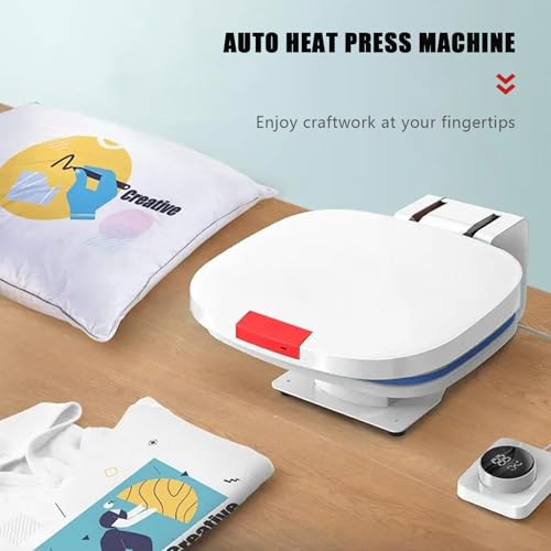Máquina termo transfer para camisetas 15x12 pulg miniatura 2
