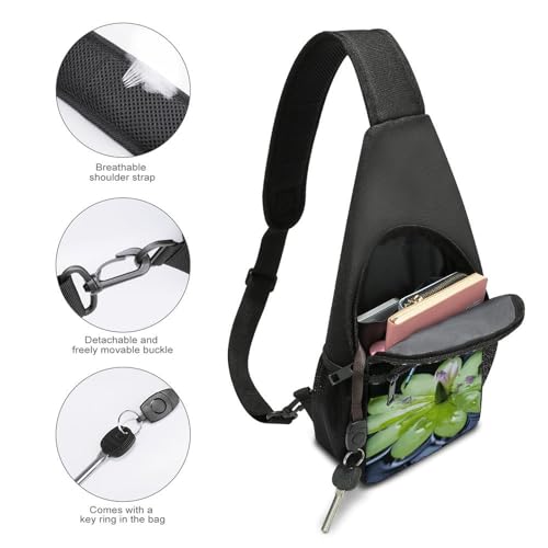 Sling Bag crossbody para mujer y hombre pequeño miniatura 3