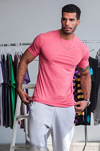 Have It Tall Men's Fashion Fit T Shirt Athletic Blue Large Tall #TOP4