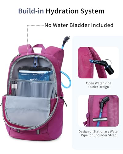 ECOHUB Mochila de Senderismo 30L Resistente al Agua para Hombre y Mujer miniatura 5