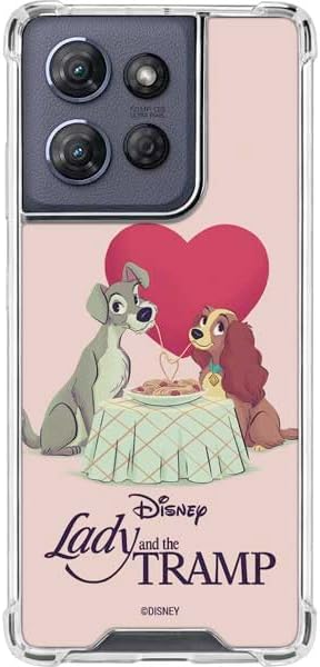 Skinit Clear Phone Case Compatible with Moto G Power 5G (2025) - Officially Licensed Disney Lady & The Tramp Bella Notte Design