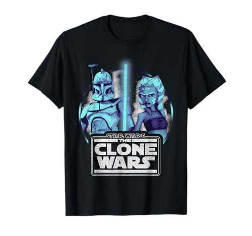 T-shirt imprimé Star Wars The Clone Wars Ahsoka pour style geek urbain