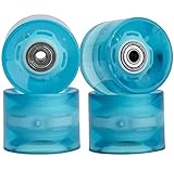 longboard wheels material Durchmesser von 60mm. Die Breite beträgt 45 mm. Ultraleicht: Jedes Rad wiegt nur 130 g