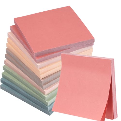 600 Blatt Haftnotizen, Sticky Notes, Haftnotizen Klebezettel, Seitenmarker, Aesthetic Vintage Klebezettel Notizzettel, Lernen Zubehör für To Do Listen, Erinnerungen, Essentials Studium Must Have