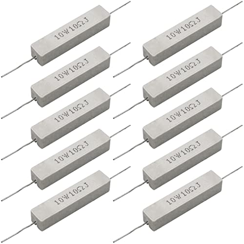Speaker Divider Resistor,10PCS Speaker Divider Cement Resistor Axial