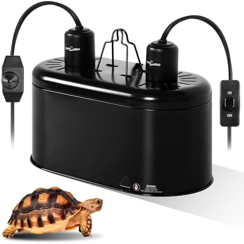 Turtle Tank Accessories REPTIZOO Reptile Lamp With Smart