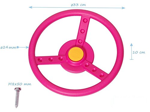 Just Fun Volant en Plastique – Rouge