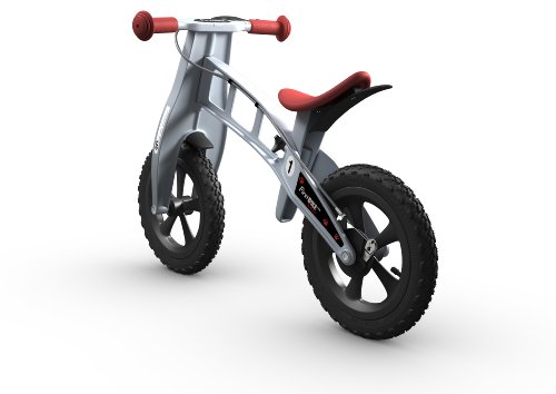 FirstBike - Cross Bicicletta con Freno, Argento