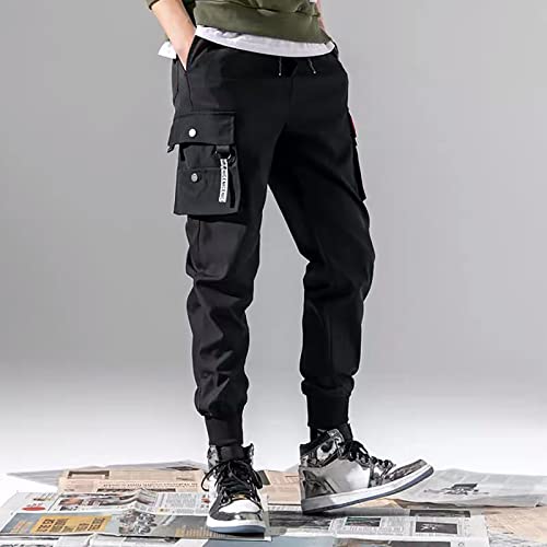Ninja Pants Japanese Harem Men Linen Going Out Elegant Trendy Renaissance Pants​​ Boho Baggy Casual Comfy Lounge Me3