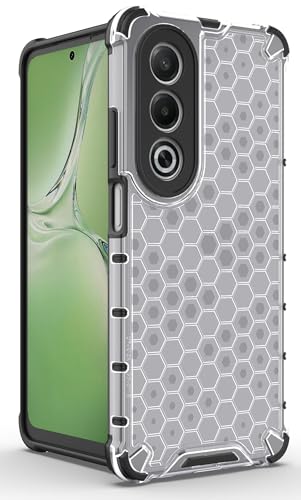 Image of Glasgow Back Case Cover Compatible with [ Oppo K12x 5G ] (Stylish Design) - Transparent