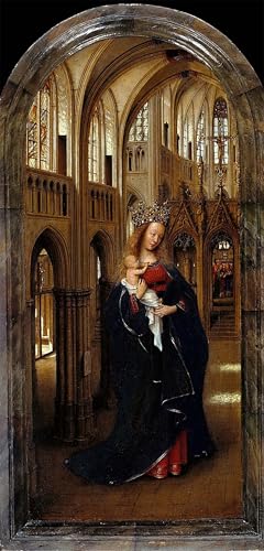 Tableaux sur toile art décorative moderne mur art Jan Van Eyck