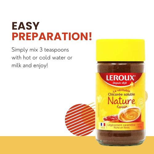 Leroux Regular Instant Chicory 7oz/200g - Thumbnail 4
