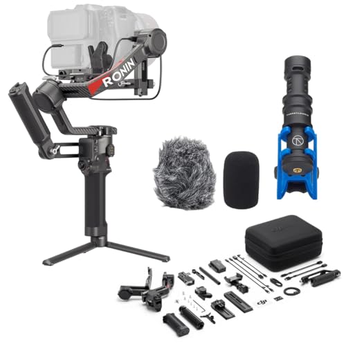 DJI RS 4 Pro Combo, 3-Axis Gimbal Stabilizer for DSLR & Cinema Ca...