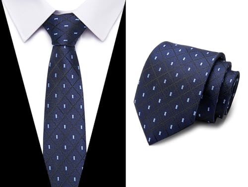 Image of Passabin Tie For Men Necktie Woven Jacquard Neck Ties Set 6 PCS