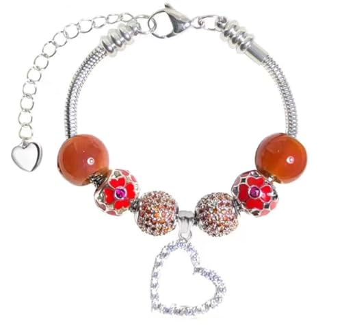 Image of Fit Pandora Charm Bracelet One Size fits All Adjustable 6.3-8 inch