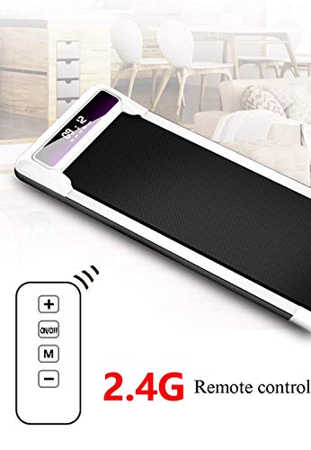 Caminadora plana motorizada plegable para casa miniatura 7