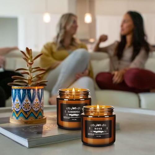 Image of 24 Packs Scented Candles for Home, 3.05oz，Soy Wax Aromatherapy Candles with 12 Fragrances, Smokeless Natural Essential Oil Candles for Relaxation, Gifts, Parties, Yoga,Home Decor