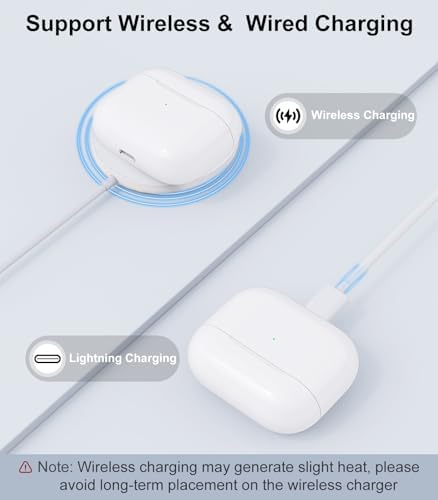 Wireless Charging Case Compatible with AirPods 3rd Generation - Thumbnail 3