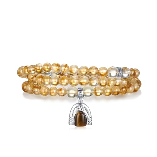 Image of Five Elements 18K Gold Vermeil 3 Layered Crystal Gemstone Beads Bracelet & Necklace for women Solid 925 Sterling Silver 18K Gold or White Gold Plated jewelry