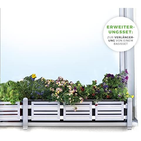 Soporte anticaida de jardineras y macetas para ventana exterior Cover