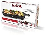 Tefal CB501812, Countertop Griddle Appliance - 1800W Grill, Aluminium, Black, Enamel, Rectangular, Non Stick Coating, for 8 people - 10