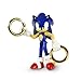 Produktbild Sonic the Hedgehog 7,6 cm Sonic and Gold Rings Actionfigur (blau)