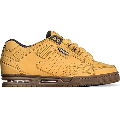 Image of Globe Men's Sabre Skateboarding Shoes, Brown Wheat Tobacco 19984, 14 US