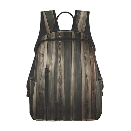 Sac à dos léger Planks pour randonnée et camping en plein air style vieilli