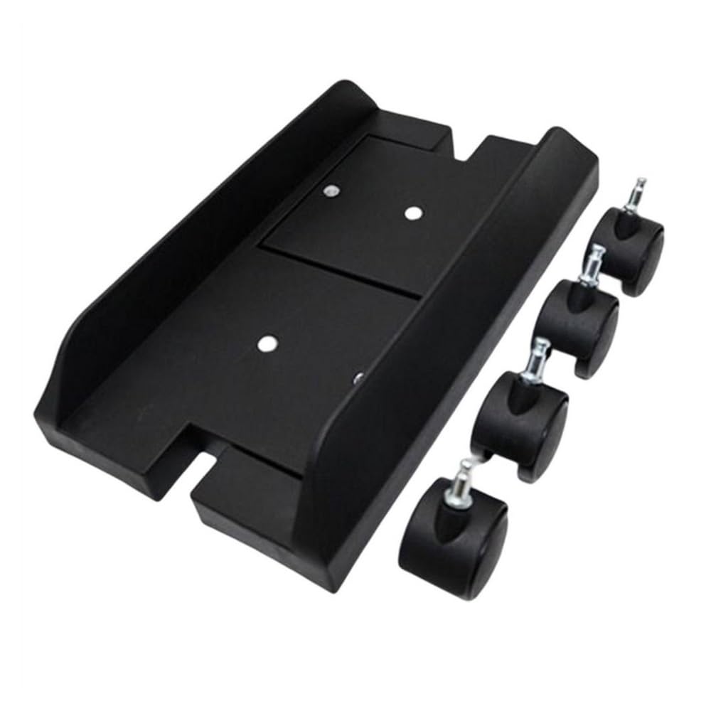 Akcesoria komputerowe CPU Holder Stand, Mobile Desktop PC Tower Stand with Rolling Wheels, Floor PC Mainframe Bracket, Adjustable Width Universal PC Holder Cart Stojak na wieżę komputerową