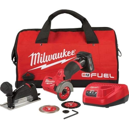 Milwaukee M12 FUEL 3' Compact Cut Off Tool Kit -...