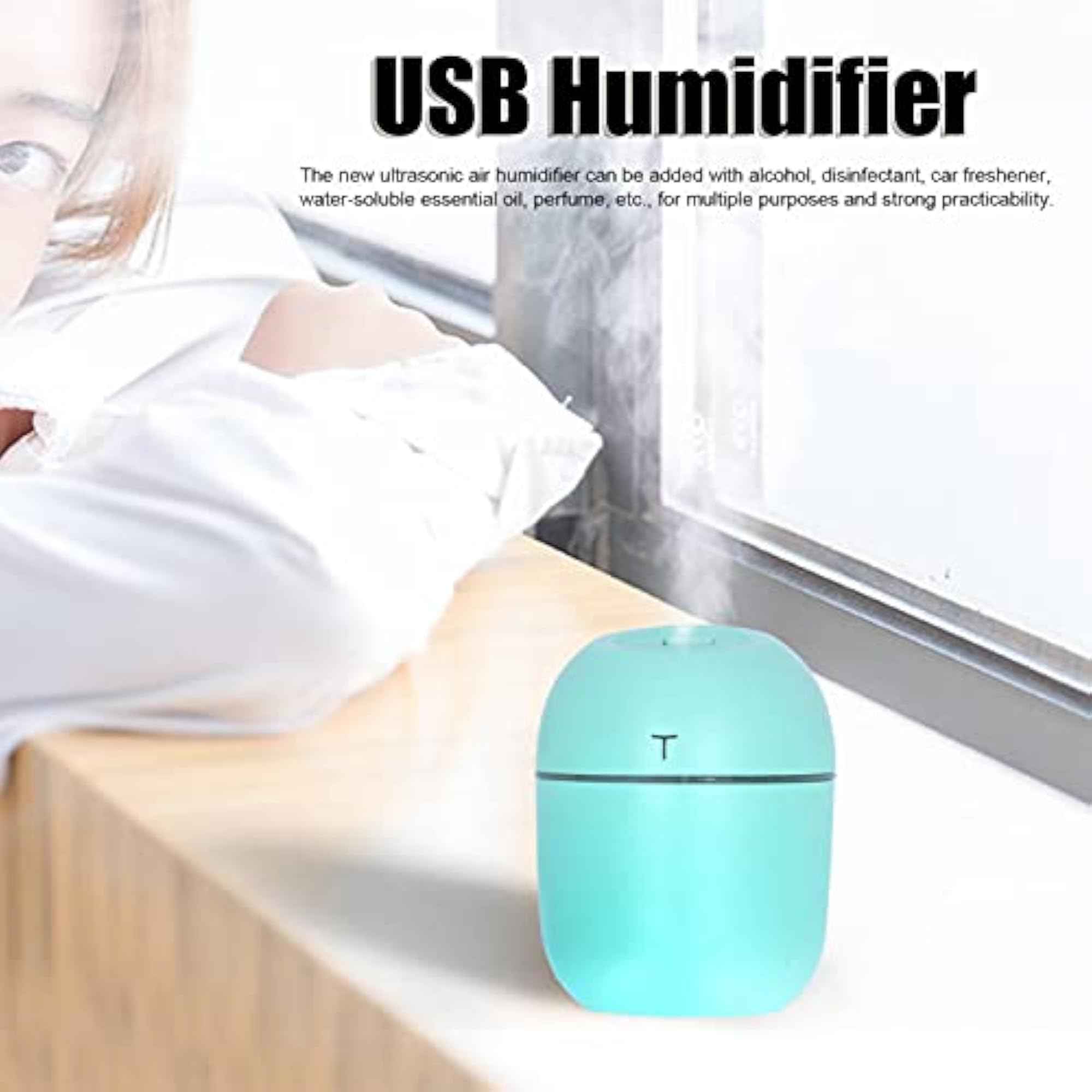 Generic USB Humidifier, Portable 200ml