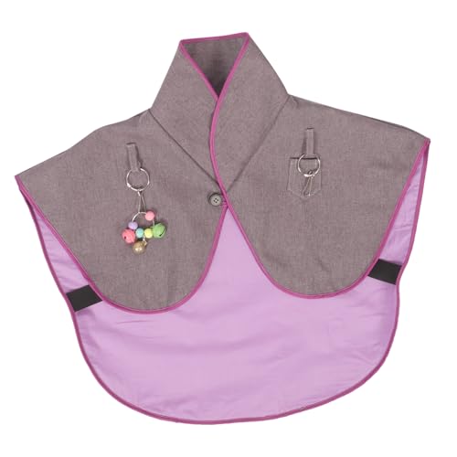 SUPVOX Parrot Training Shoulder Cover -Scratch Material Pad Bird Protective Shawl Comfortable for