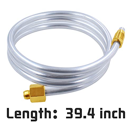 Mensi 1/4 Inch Aluminum Tubing With Compression Olive Fittings M10X1 Female And Male Nuts, Pilot Burner Tube Pipe Assembly thumb #1