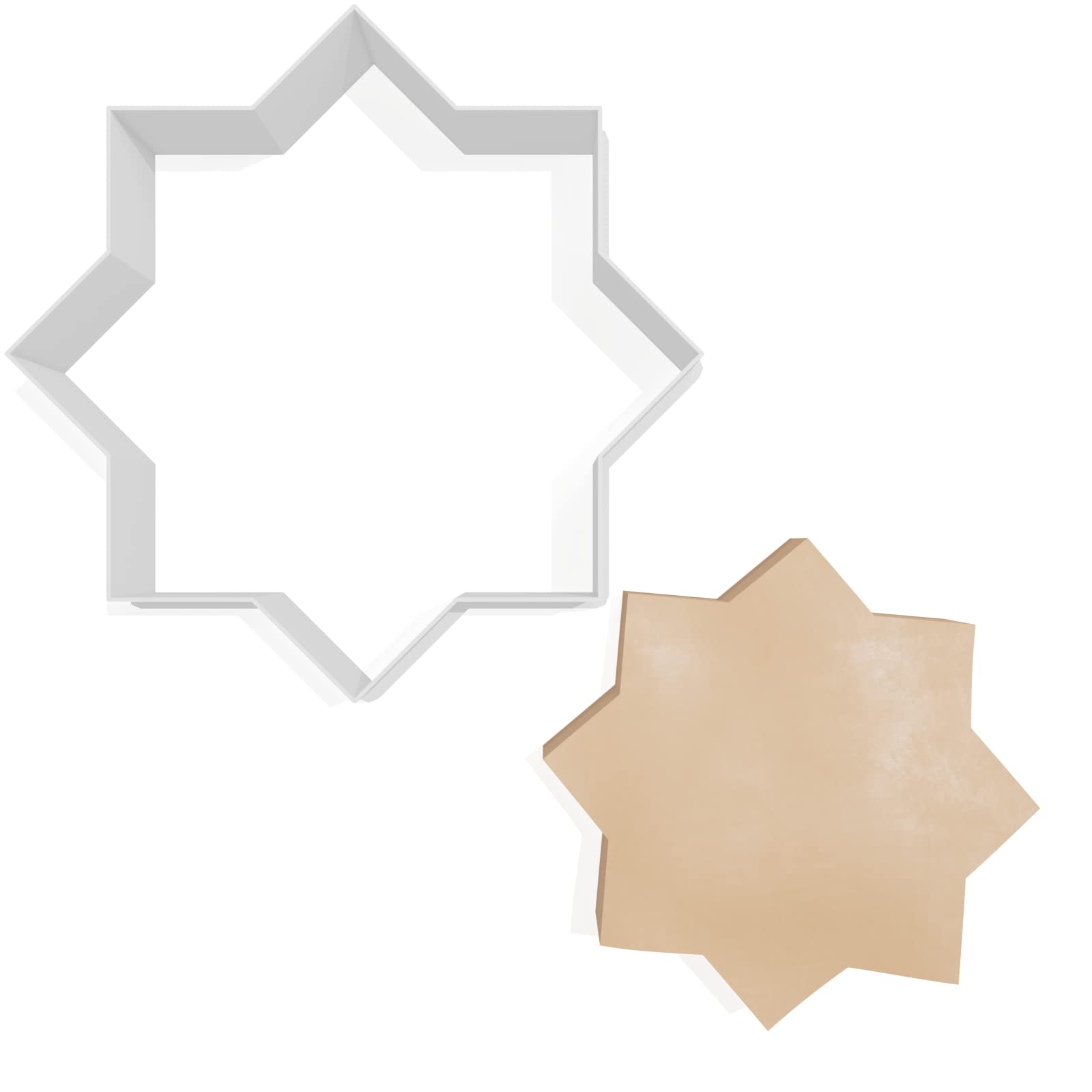 Rub el Hizb Cookie Cutter - 3 Sizes Ramadan Eid Islamic Biscuit Cutter