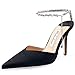 Cokvkuu Women's High Heel Stiletto Pumps Closed Pointed Toe Ankle Strap Fashion Strappy Sandals Comfortable Party Wedding Dressy Shoes 3.9IN