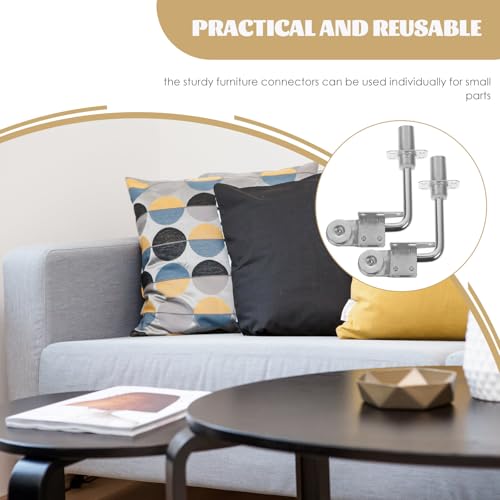 Conectores para muebles modulares y clips para sofá de hierro reutilizables 5