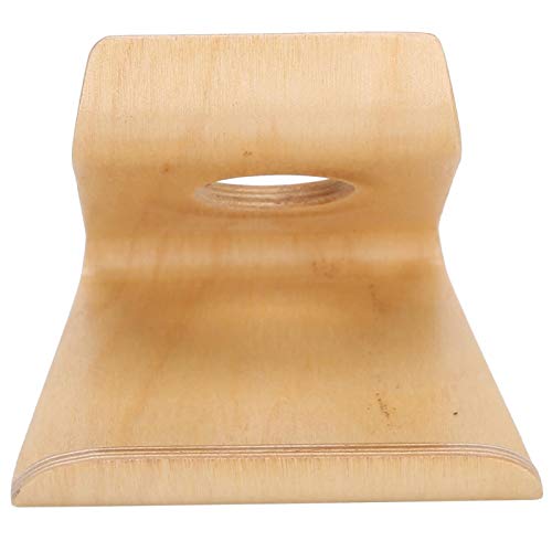Suporte de telefone de mesa, suporte de celular de madeira para todos os telefones celulares (#1)