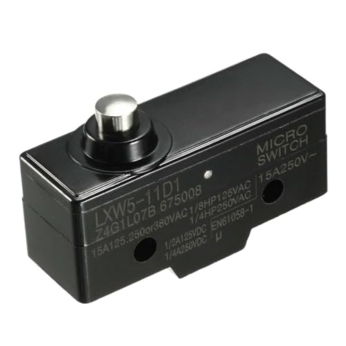 Interruptor de límite LXW5-11D1 de resorte corto y tornillo 15A 2 unidades