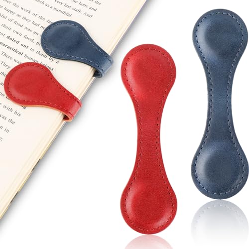 Jeffdad 2 Pcs Magnetic Bookmarks