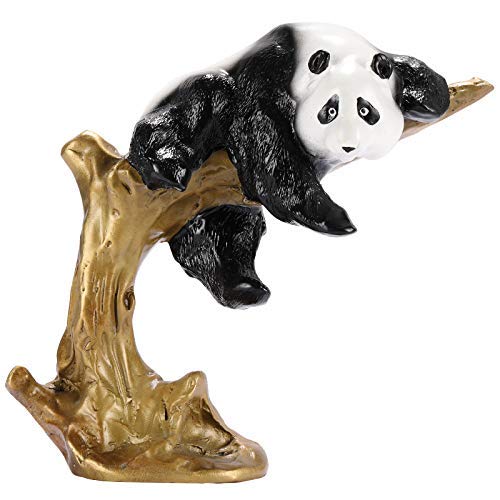 Statue de panda en cuivre, le cadeau artisanal idéal pour amateurs d'art