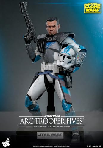 Hot Toys Star Wars: The Clone Wars Arc Trooper Fives 1/6 Scale 30.5 cm Collectible Figure