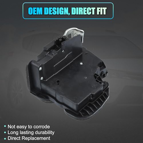 Image of uxcell No.13507135 /13598381 Rear Left Door Latch Lock Actuator Assembly Fit for Chevy Silverado 1500 2014-2019 for Chevy Tahoe 2015-2020