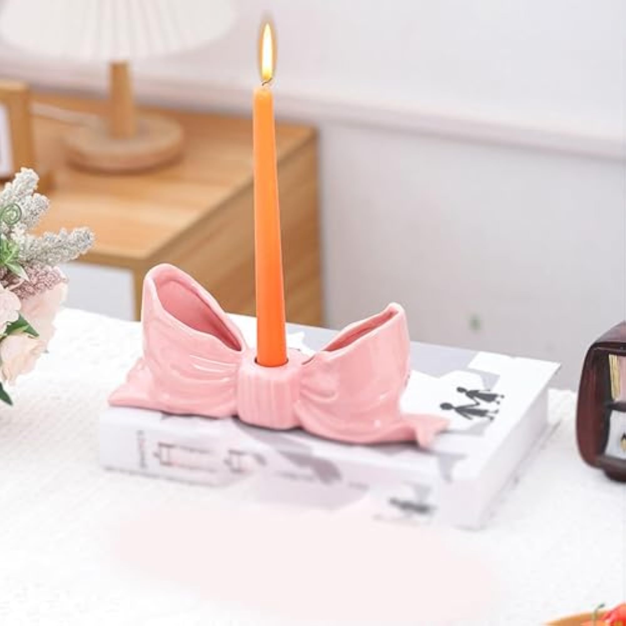 Ceramic Candle Holder for Dining Anniversary Gifts