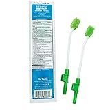 Toothette® Oral Care Single Use Suction Swab System with Perox-A-Mint Solution - Each (1 System/Package)