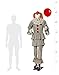 Spirit Halloween It 6 Ft 6 In LED Pennywise Animatronic | Officially licensed | Horror | Decor