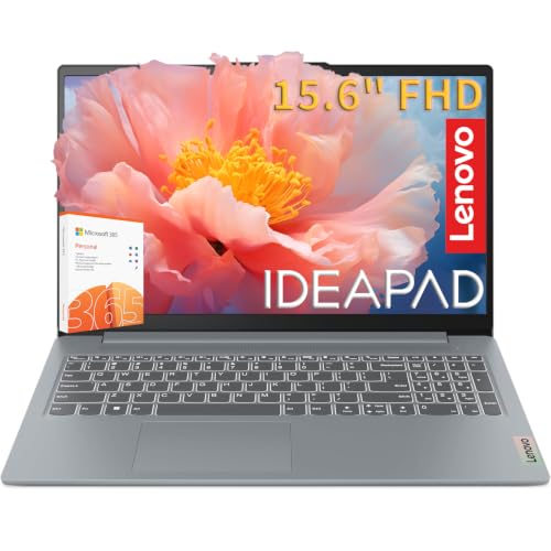 Image of Lenovo 15.6 inch FHD Laptop, 2026 Edition, 8GB DDR5 RAM, 128 SSD, with 500GB HD